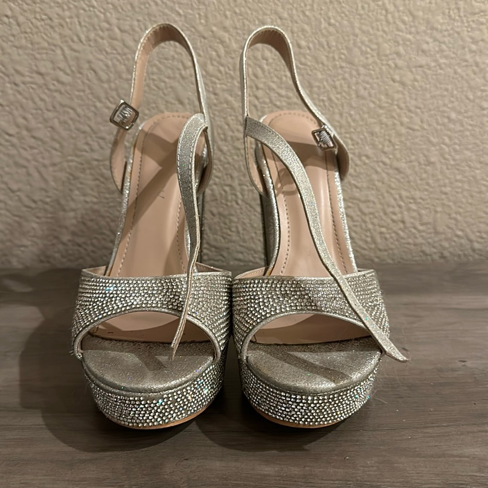 Sparkly wedges
